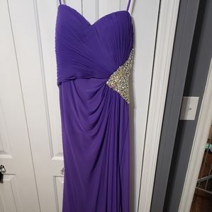 NWT Formal dress with open back design